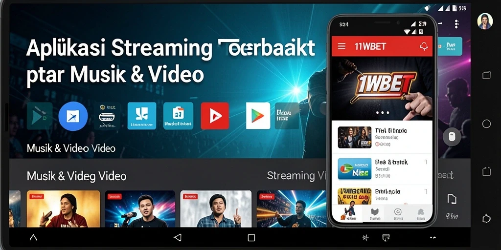 Tampilan antarmuka aplikasi 11WBET untuk Streaming Video yang menarik.