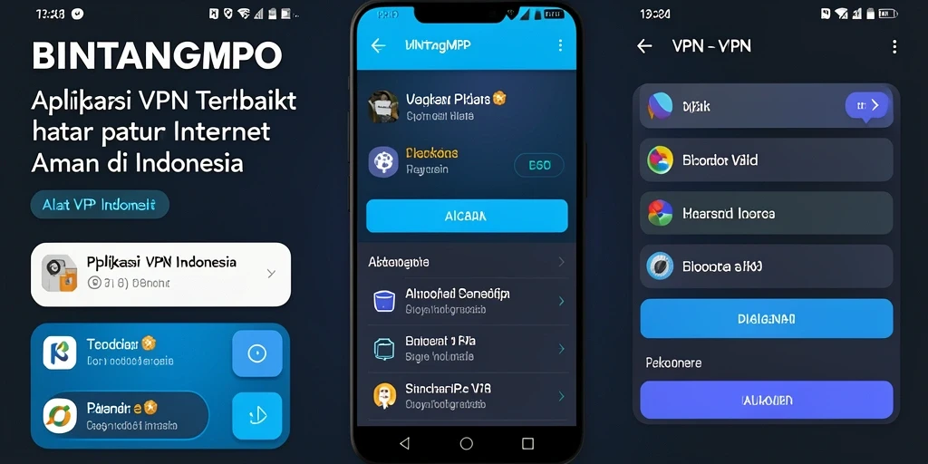 Tampilan antarmuka BINTANGMPO yang user-friendly dan fungsional.
